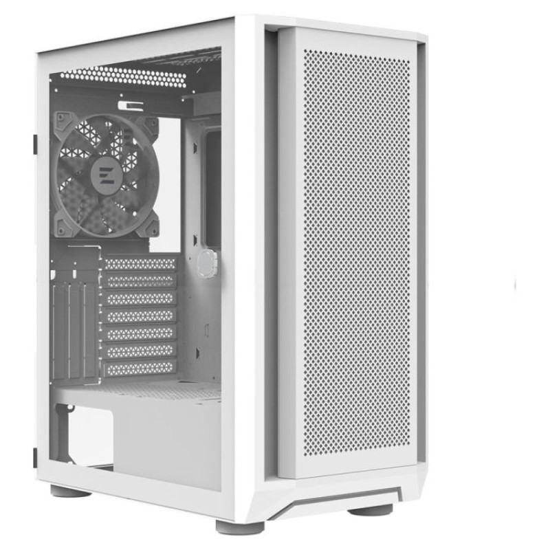 Zalman i6 White, RGB fan x4 T/G