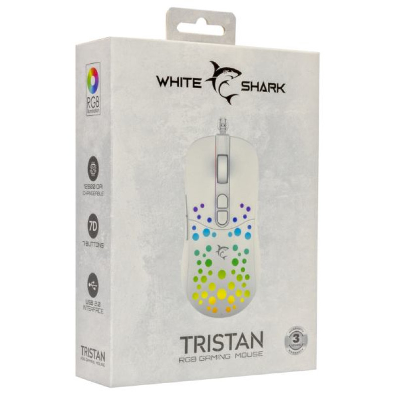 White Shark GM-9004 Tristan-2 White RGB