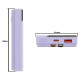 Tellur Power Bank 10000mAh, USB-C + Lightning cables built-in  purple