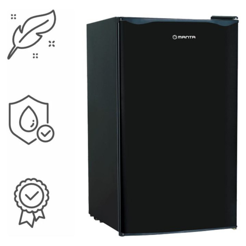 Manta MM520PB Fridge 91L Black