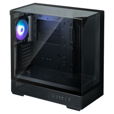Zalman P40 Prism Black, ARGB Fan x1