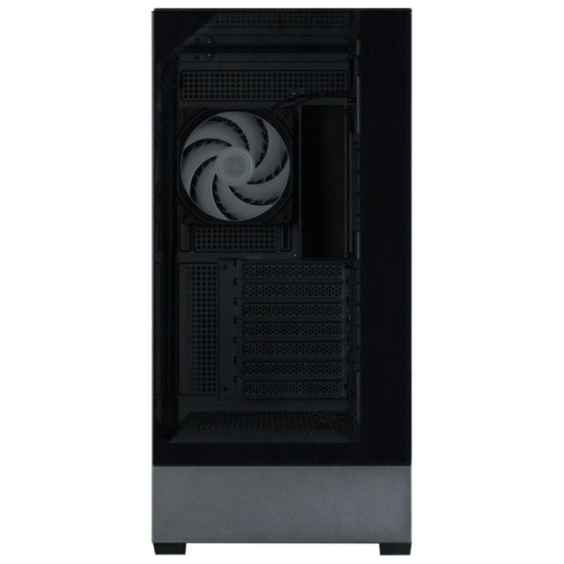 Zalman P40 Prism Black, ARGB Fan x1