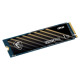 MSI SSD|MSI|SPATIUM M450|1TB|M.2|PCIe Gen4|NVMe|3D NAND|Write speed 3000 MBytes/sec|Read speed 3600 MBytes/sec|2.15mm|TBW 600 TB|MTBF 1500000 hours|S78-440L980-P83