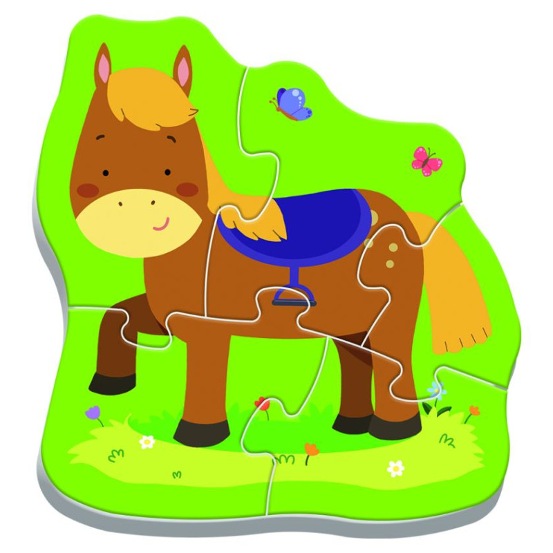 Trefl Puzle mazuļiem &bdquo;Ūkio gyvūnai"