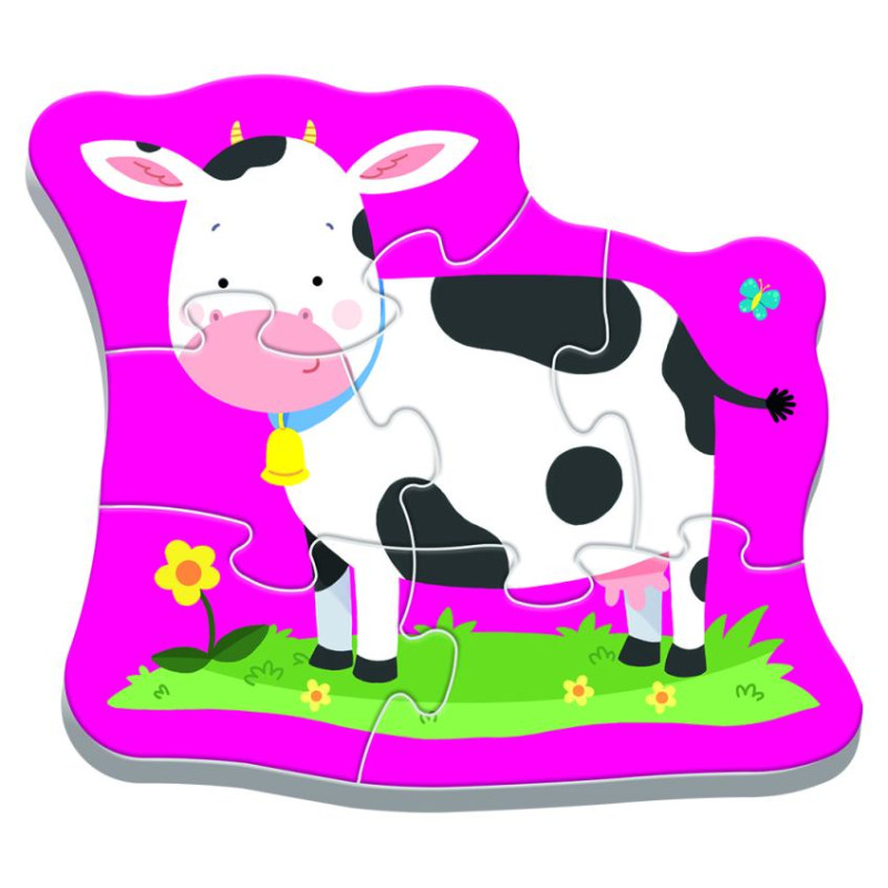 Trefl Puzle mazuļiem &bdquo;Ūkio gyvūnai"