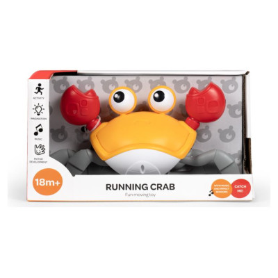 BO. Jautra un kustīga rotaļlieta - Skrieno&scaron;ais krabis