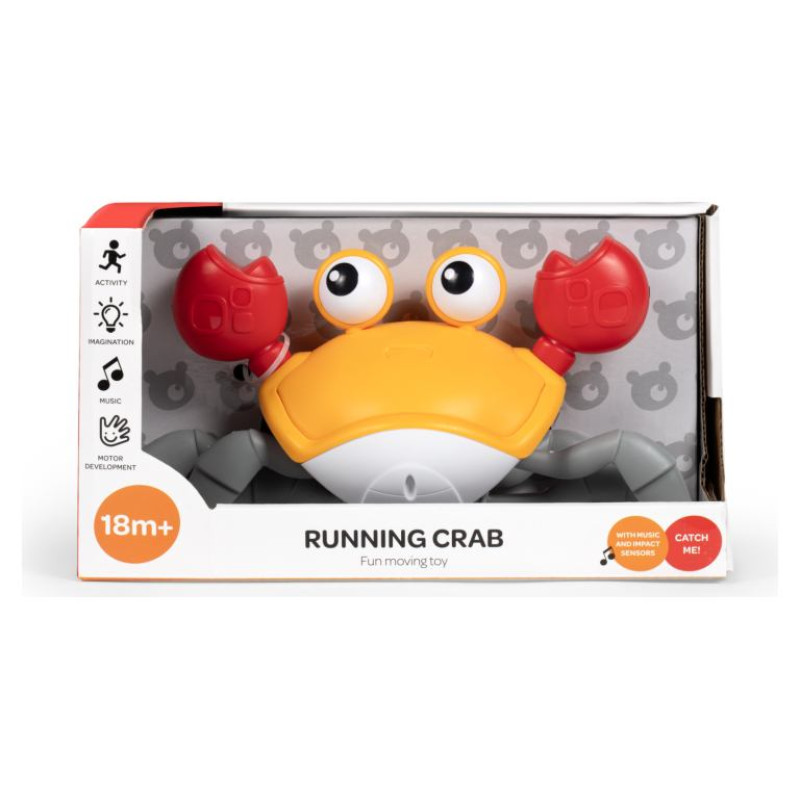 BO. Jautra un kustīga rotaļlieta - Skrieno&scaron;ais krabis