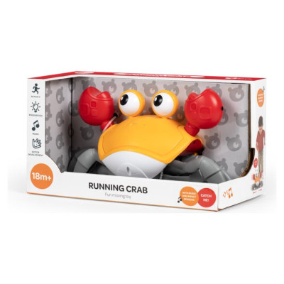 BO. Jautra un kustīga rotaļlieta - Skrieno&scaron;ais krabis