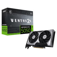 MSI Graphics Card|MSI|NVIDIA GeForce RTX 5050|8 GB|GDDR6|128 bit|PCIE 5.0 16x|Dual Slot Fansink|RTX50508GVENTUS2XOC