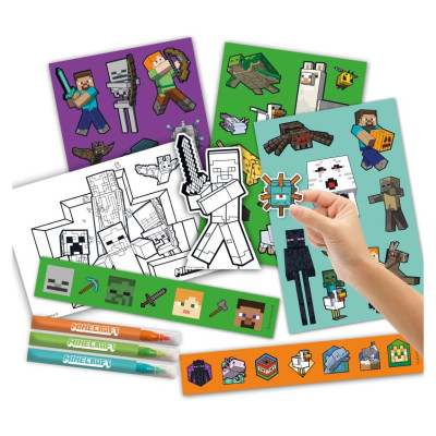 Bladez Minecraft uzlīmju aktivitā&scaron;u komplekts