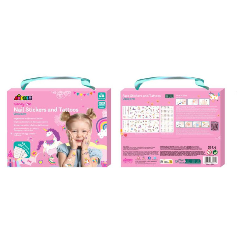 Avenir 230+ nagu uzlīmes un tetovējumi - Vienradzis