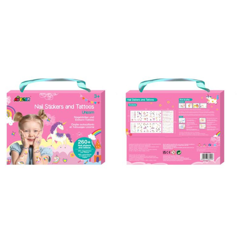 Avenir 230+ nagu uzlīmes un tetovējumi - Vienradzis