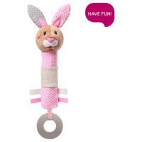Babyono Rotaļlieta ar pīkstuli BUNNY JULIA BabyOno 621