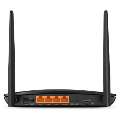 Tp-Link Wireless Router|TP-LINK|Wireless Router|1200 Mbps|IEEE 802.11a|IEEE 802.11 b/g|IEEE 802.11n|IEEE 802.11ac|3x10/100/1000M|LAN \ WAN ports 1|Number of antennas 2|4G|ARCHERMR500