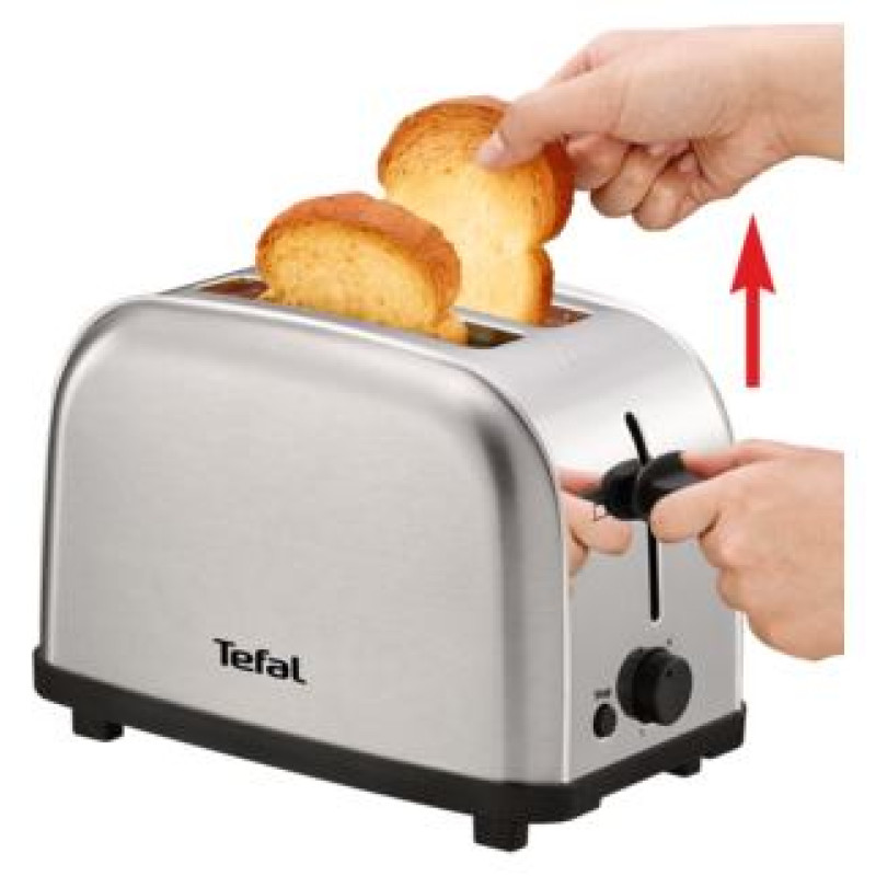 Tefal tosteris Ultra mini, nerūsējo&scaron;ā tērauda - TT330D