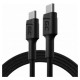 Green Cell USB Type-C Male - USB Type-C Male 1.2m Fast Charging