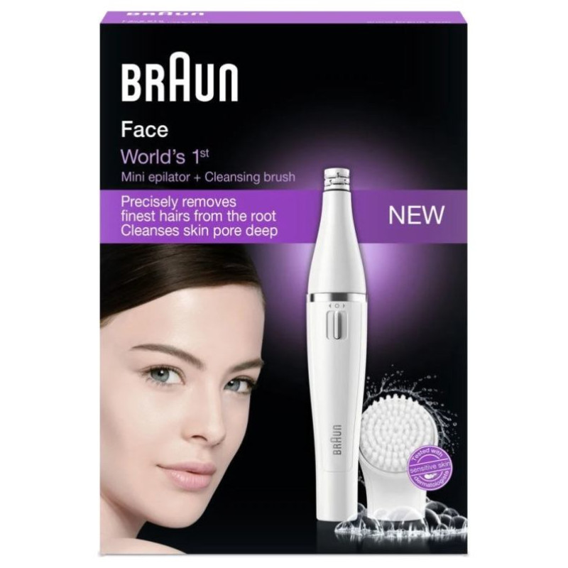Braun epilators sejas apmatojumam  un birstītes uzgalis - SE 810