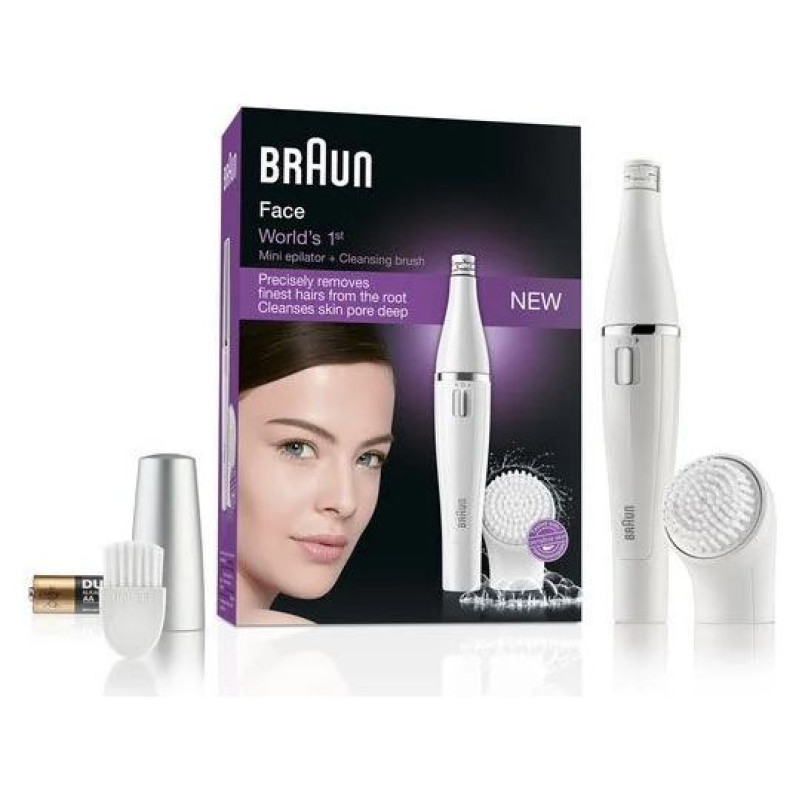 Braun epilators sejas apmatojumam  un birstītes uzgalis - SE 810