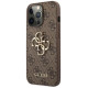 Guess GUHCP13X4GMGBR iPhone 13 Pro Max 6.7" brown/brown hardcase 4G Big Metal Logo