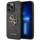Guess GUHCP14L4GMGGR iPhone 14 Pro 6,1" szary/grey hardcase 4G Big Metal Logo