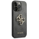 Guess GUHCP14L4GMGGR iPhone 14 Pro 6,1" szary/grey hardcase 4G Big Metal Logo
