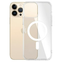 Panzerglass HardCase with MagSafe Antibacterial Military Grade Certified Case for iPhone 13 Pro Max - Transparent