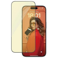 Panzerglass Ultra-Wide Fit Tempered Glass with Glare and Blue Light Filter with Positioner for iPhone 15 Pro