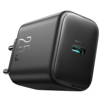 Joyroom JR-TCF23 network charger USB-C 25W SFC / PPS / PD - black + USB-C / USB-C cable 1m
