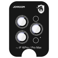 Joyroom JR-MSF0303 Glass Screen Protector for iPhone 16 Pro/16 Pro Max Lenses - Black