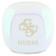 Guess Bluetooth headphones GUTWSJ144ESH TWS + docking station white/white Iridescent 4G Printed Logo