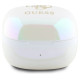 Guess Bluetooth headphones GUTWSJ144ESH TWS + docking station white/white Iridescent 4G Printed Logo