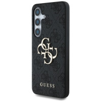 Guess Big 4G Logo Classic Logo Case for Samsung Galaxy S25 Plus Black