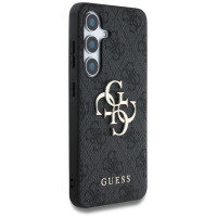 Guess Big 4G Logo Classic Logo Case for Samsung Galaxy S25 Plus Black