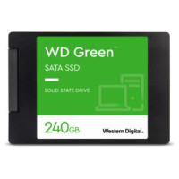 Western Digital SSD|WESTERN DIGITAL|Green|240GB|SATA 3.0|SLC|Read speed 545 MBytes/sec|2,5"|MTBF 1000000 hours|WDS240G3G0A