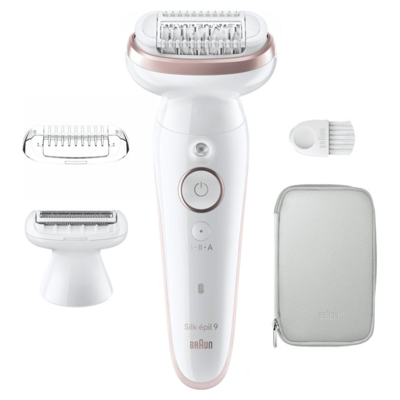 Braun Silk 9 epilators, komplektā uzgaļi - SES9-030
