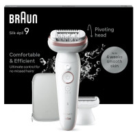 Braun Silk 9 epilators, komplektā uzgaļi - SES9-030