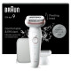 Braun Silk 9 epilators, komplektā uzgaļi - SES9-030