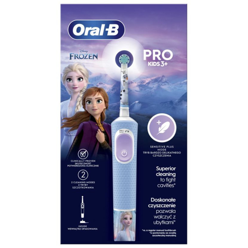 Braun Vitality PRO el.zobu  birste - bērnu, Frozen - D 103.413.2K/Frozen