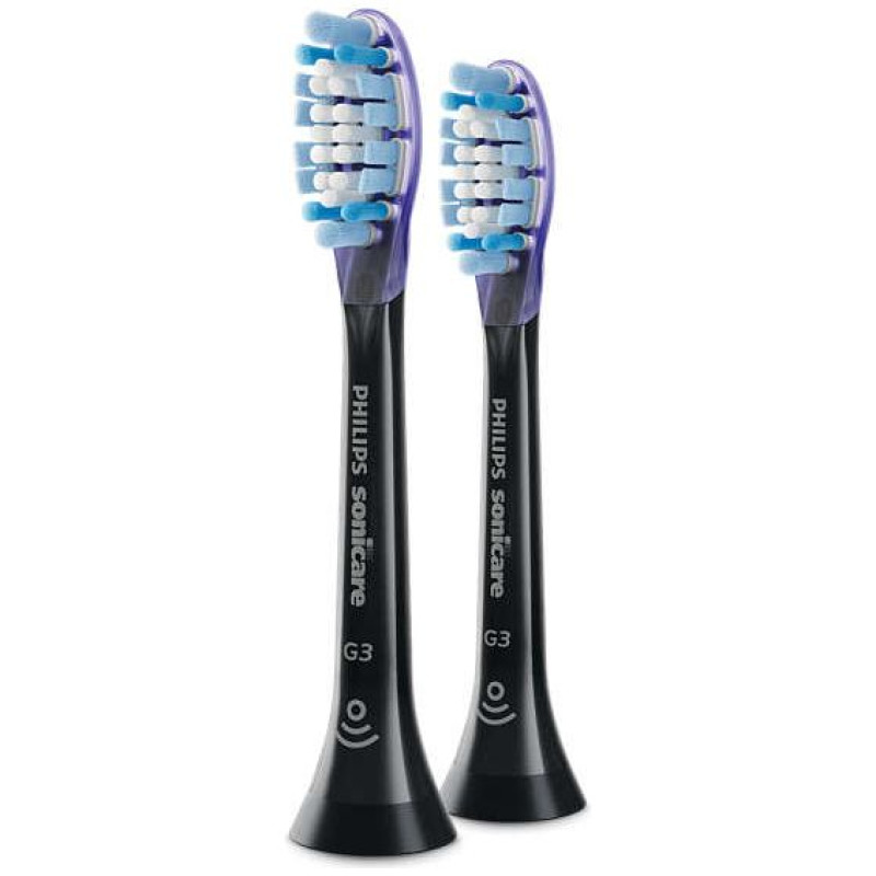 Sonicare G3 Premium Gum Care Standard zobu birstes uzgalis, 2gab,melna - HX9052/33
