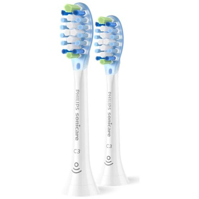 Sonicare C3 Premium Plaque Defence zobu birstes uzgalis (2gab) balts - HX9042/87