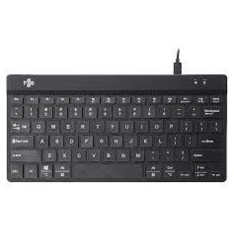 R-Go Tools KEYBOARD COMPACT BREAK ENG/BLACK RGOCOUSWDBL R-GO TOOLS
