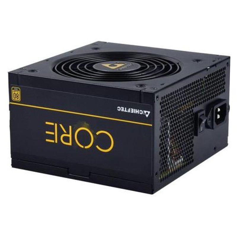 Chieftec Power Supply|CHIEFTEC|500 Watts|Efficiency 80 PLUS GOLD|PFC Active|BBS-500S