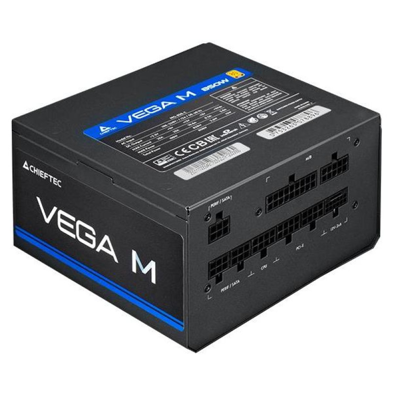 Chieftec Power Supply|CHIEFTEC|ATX 750W|750 Watts|Efficiency 80 PLUS GOLD|PFC Active|PPG-750-C