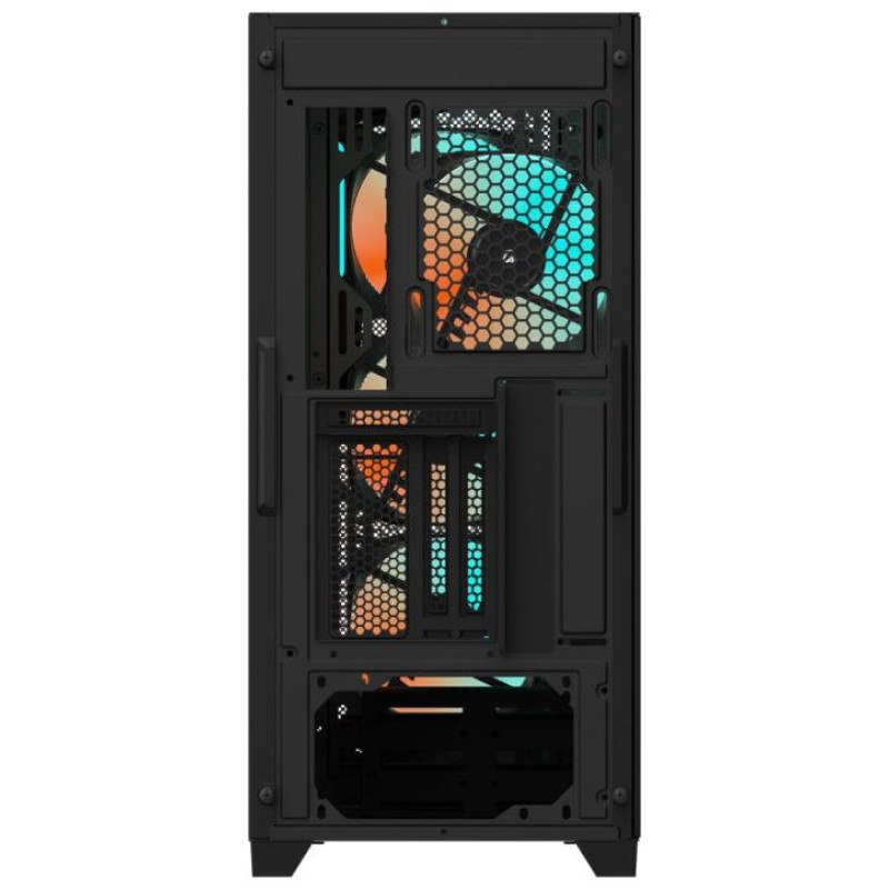 Gigabyte Case|GIGABYTE|C301G V2 BLACK|MidiTower|Case product features Transparent panel|Not included|ATX|EATX|MicroATX|MiniITX|Colour Black|C301GV2