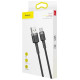 Baseus Cafule USB-A / USB-C QC 3.0 3A cable 1 m - black-gray