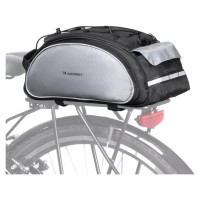 Wozinsky bike carrier bag with shoulder strap 13l black (WBB1BK)