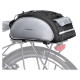 Wozinsky bike carrier bag with shoulder strap 13l black (WBB1BK)