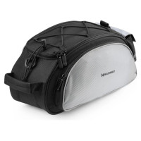 Wozinsky bike carrier bag with shoulder strap 13l black (WBB1BK)