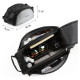 Wozinsky bike carrier bag with shoulder strap 13l black (WBB1BK)