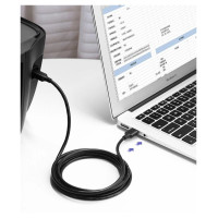 Ugreen USB Type B printer cable (male) - USB 2.0 (male) 480 Mbps 1.5 m black (US135 10350)